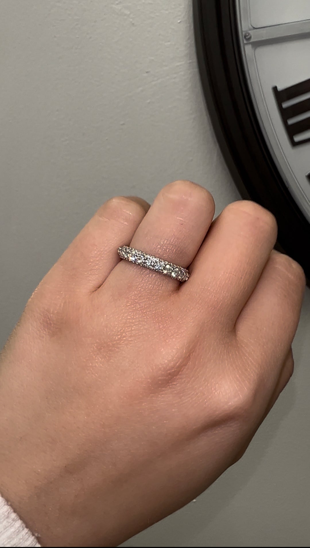 Matching Pave Wedding Band (0.79 CT)