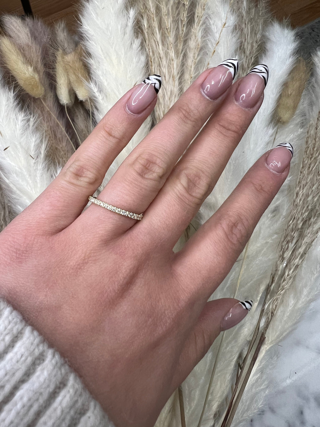 0.25ct Dainty Stackable Band
