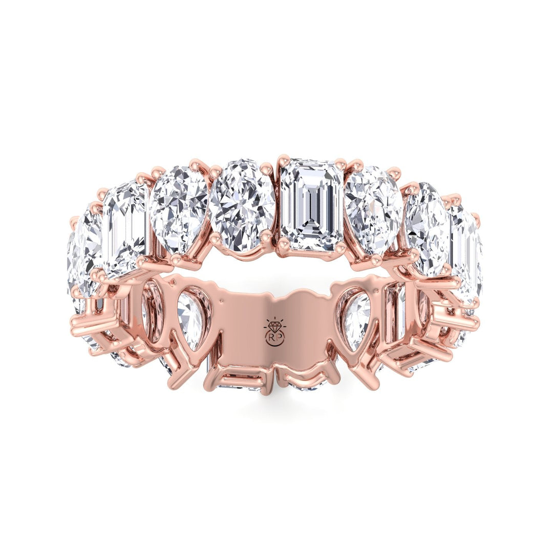 Multi Shape Eternity Band