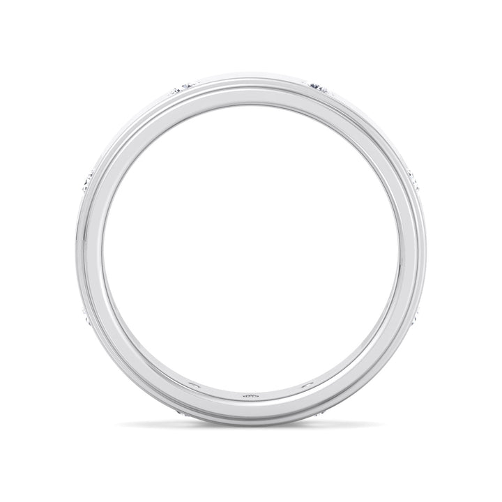 Vulcano - Men’s  Wedding Band 6mm ( .40ct)