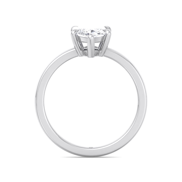 Marquise Shape Solitaire Engagement Ring