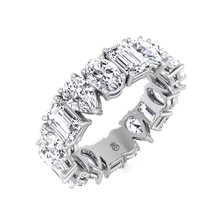 Multi Shape Eternity Band