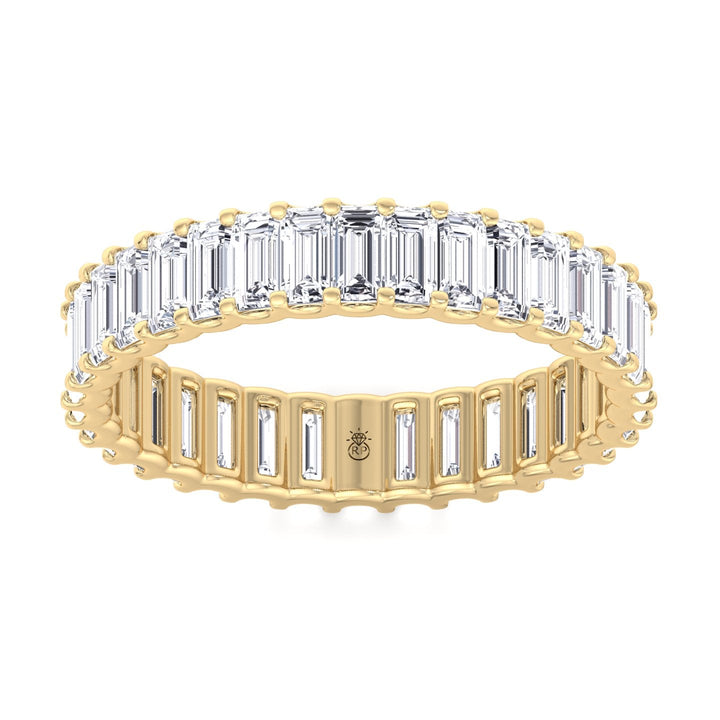 Baguette Cut Eternity Band in U Prong Setting
