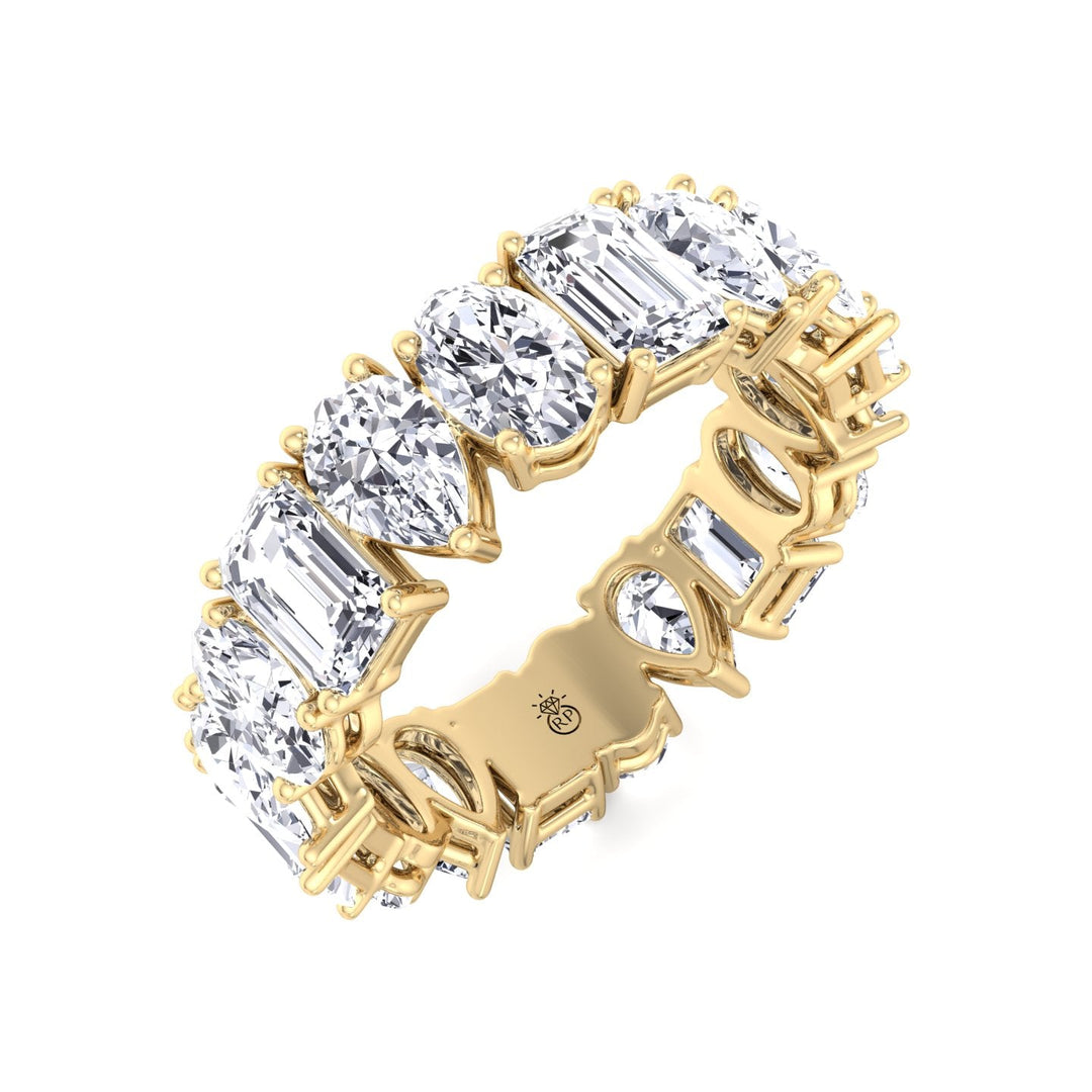 Multi Shape Eternity Band